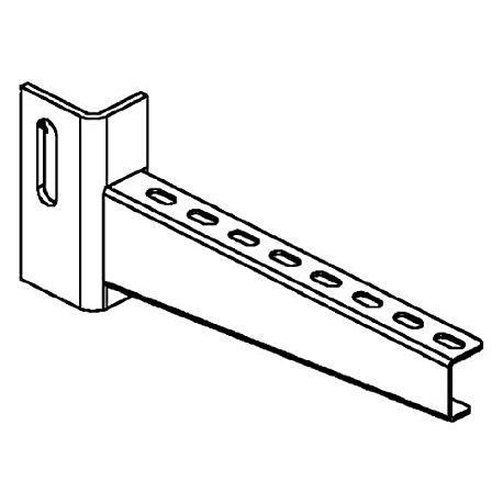 SUPORTE SIMPLES HOPRIZONTAL KTU 400