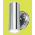 MINI SPOT PAREDE INOX ESCOVADO LUCA 18W LED IP44