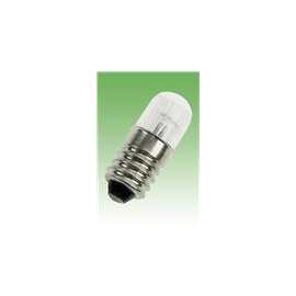 LAMPADA NEON 220V E-10 10X25 PLASTICO CLARA