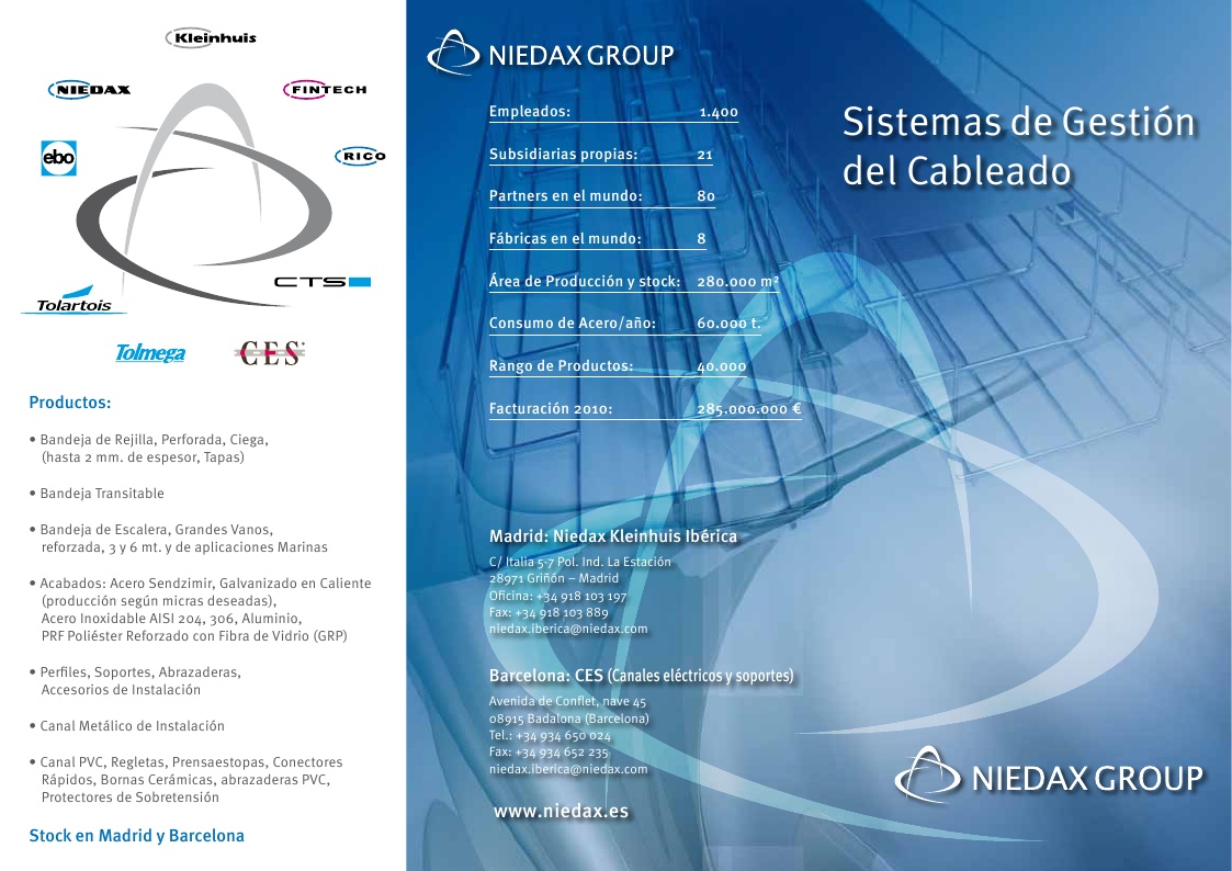 Folheto TRI grupo NIEDAX