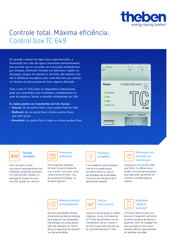 THEBEN TC649 Control Box