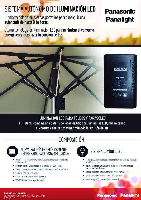 Sistema Autónomo Panalight Sistema Autónomo Panalight
